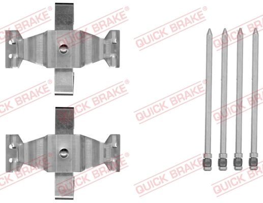 QUICK BRAKE Piederumu komplekts, Disku bremžu uzlikas 109-1804